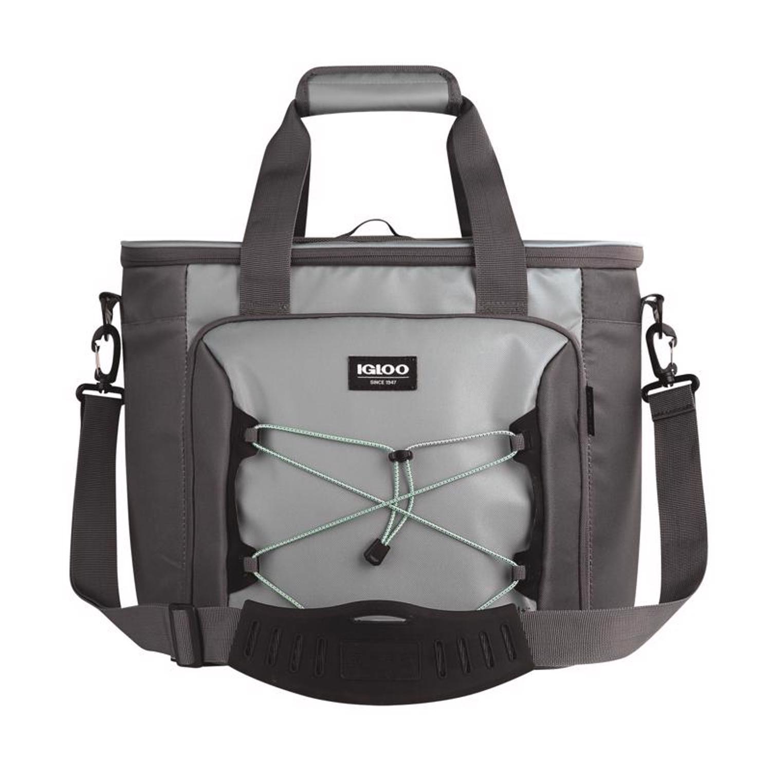 Igloo MaxCold Gray 28 cans Lunch Bag Cooler Uae Electronic uaeelectronic.com