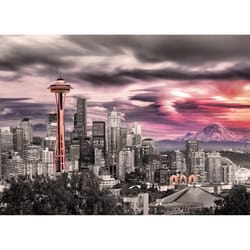 Eurographics Seattle City Skyline Jigsaw Puzzle Multicolored 1000 pc