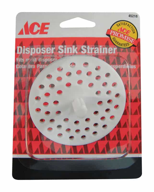 Ace 1 5/8 in. Dia. Plastic Garbage Disposer Sink Strainer Ace Hardware