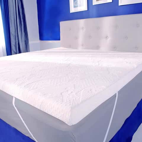 MyPillow Queen White Polyester Mattress Cover Mfr MPT2QN Ace Hardware