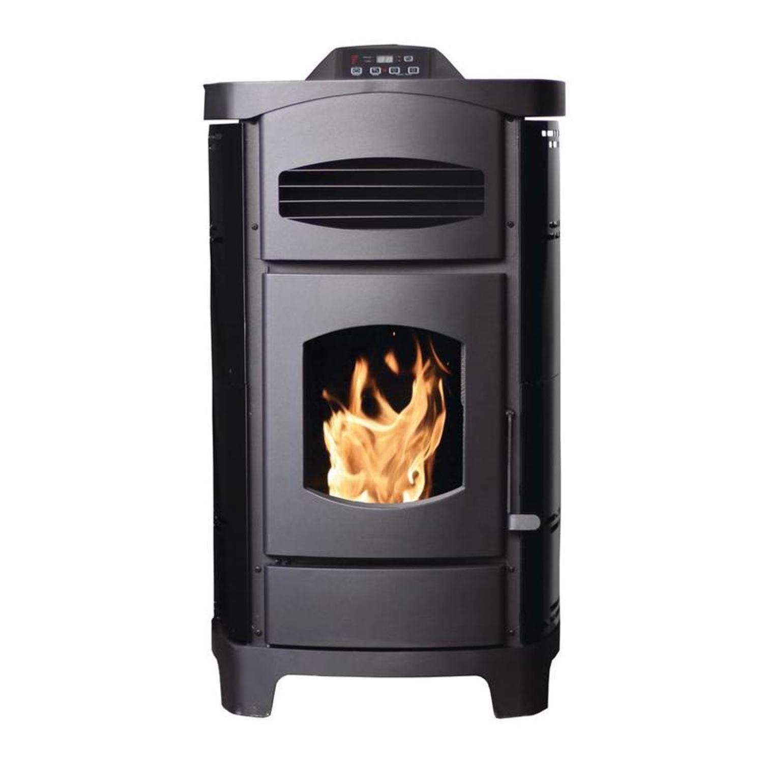 US Stove Ashley Hearth EPA Certified 2200 sq ft Modern Wood Pellet