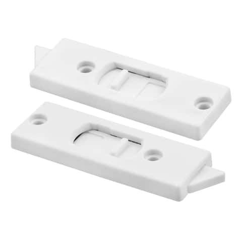 Prime-Line White Vinyl Window Tilt Latch 1-1/4 in. W X 3.375 in. L For Wood Window 1 pk Prime-Line White Vinyl Window Tilt Latch 1-1/4 in. W X 3.375 in. L For Wood Window 1 pk