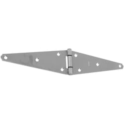 National Hardware 8 in. L Stainless Steel Stainless Steel Heavy Duty Strap Hinge 1 pk