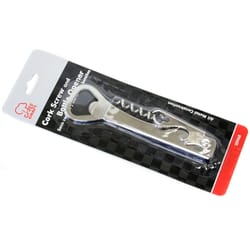 Chef Craft Silver Plated Steel Corkscrew