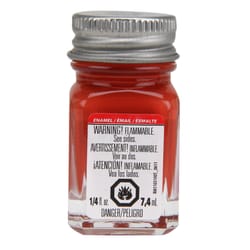 Testors Flat Grapefruit Enamel Paint 0.25 oz