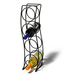 Spectrum 21 in. H X 5.75 in. W X 6.75 in. L Steel Wine Rack