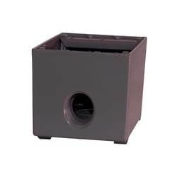 Sigma Engineered Solutions New Work 18.3 cu in Rectangle Die-Cast Metal 1 gang Weatherproof Box Bron