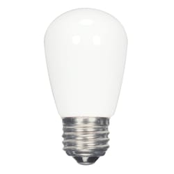 Satco S14 E26 (Medium) LED Bulb Warm White 15 Watt Equivalence 1 pk