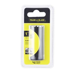 Trade A Blade 1 in. Cobalt Bi-Metal High Speed Steel 1 in. L Hole Saw