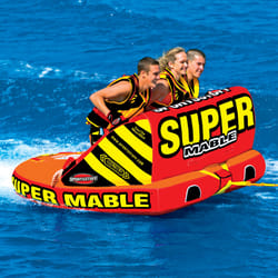 Airhead SportStuff Nylon Inflatable Orange Super Mable Towable Tube 78 in. W X 79 in. L