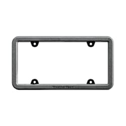 WeatherTech Black Polycarbonate License Plate Bumper Frame