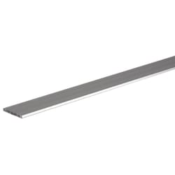 SteelWorks 0.125 in. X 1.5 in. W X 6 ft. L Weldable Aluminum Flat Bar 1 pk