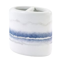 Avanti Linens Murano Silver Plastic Toothbrush Holder
