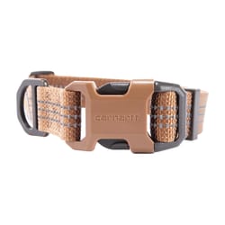 Carhartt Carhartt Brown Solid Nylon Dog Collar Medium