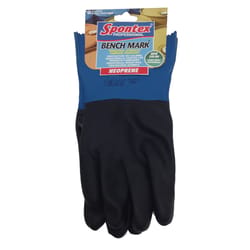 Spontex Bench Mark Neoprene Cleaning Gloves XL Black 1 pk