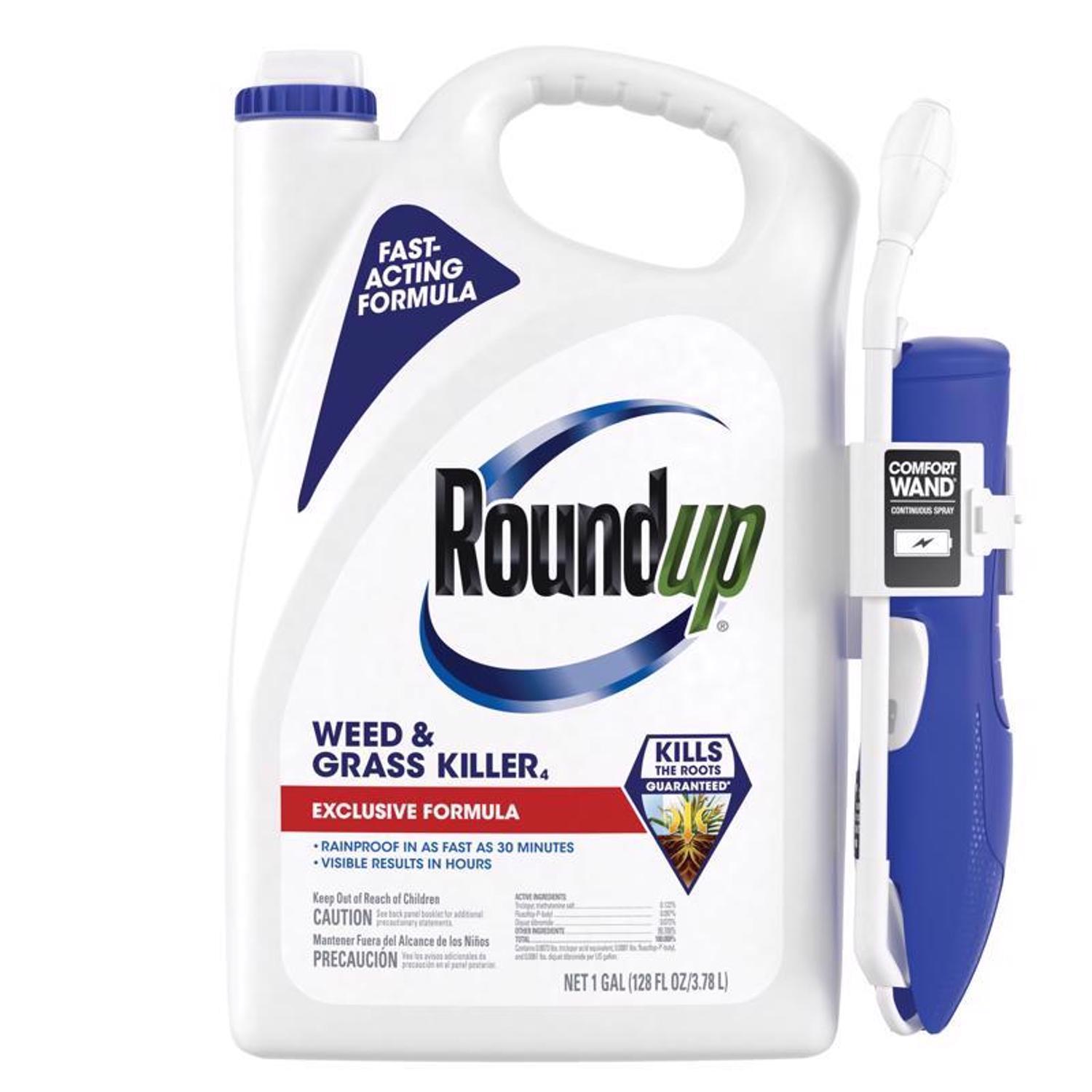 Photos - Lawn Mower Accessory Roundup Weed and Grass Killer RTU Liquid 1 gal 5375404