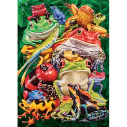 Cobble Hill Frog Business Jigsaw Puzzle 1000 pc