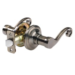 Ace Scroll Antique Brass Passage Lockset 1-3/4 in.