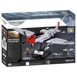 COBI Top Gun Maverick P-51D Mustang Aircraft Block Set Multicolored 350 pc
