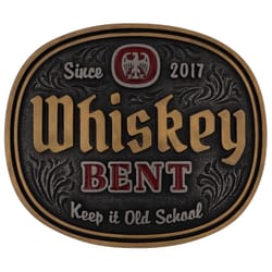 Montana Silversmiths Whiskey Bent Keep It Old School Buckle 1 pk
