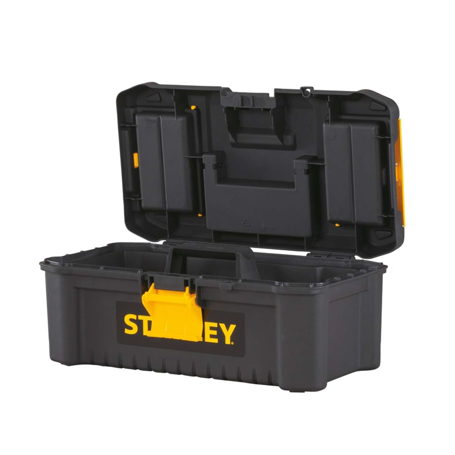 Stanley Essential 12.5 in. Tool Box Black/Yellow - Ace Hardware