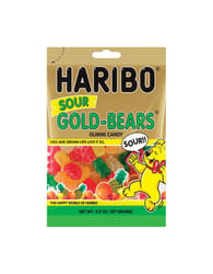 Haribo gold-Bears Sour Gummi Candy 4.5 oz