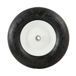 Marathon 8 in. D X 15.5 in. D 400 lb. cap. Centered Wheelbarrow Tire Rubber 1 pk