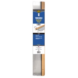 M-D Building Products 1.38 in. H X 4.56 in. W X 36 in. L Aluminum Thermal Break Threshold Silver