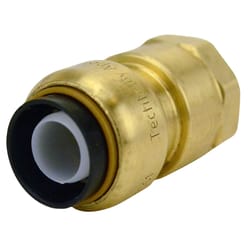 Apollo Tectite Push to Connect 1/2 in. PTC in to X 1/2 in. D FPT Brass Adapter