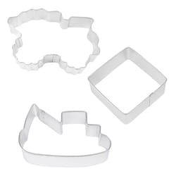 R&M International Silver Steel Cookie Cutter