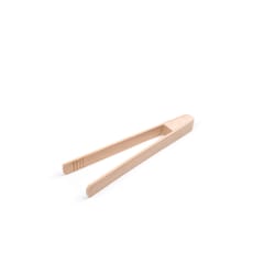 Fox Run Natural Wood Beechwood Toaster Tongs