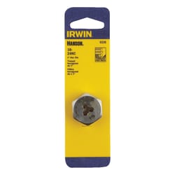 Irwin Hanson High Carbon Steel SAE Hexagon Die 10-24 1 pc