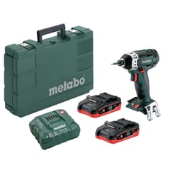 Metabo 18V SSD 1/4 in. Cordless Brushless Impact Wrench Kit (Battery & Charger)