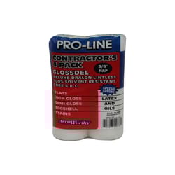 ArroWorthy Pro-Line Dralon 9 in. W X 3/8 in. Paint Roller Cover 4 pk