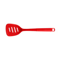 Betty Crocker Red Silicone Slotted Turner