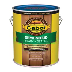 Cabot Low VOC Semi-Solid Driftwood Gray Oil-Based Deck and Siding Stain 1 gal