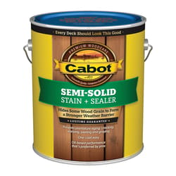 Cabot Low VOC Semi-Solid Driftwood Gray Oil-Based Deck and Siding Stain 1 gal