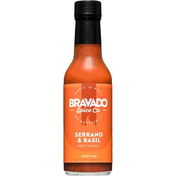 Bravado Spice Co. Serrano and Basil Hot Sauce 5 oz