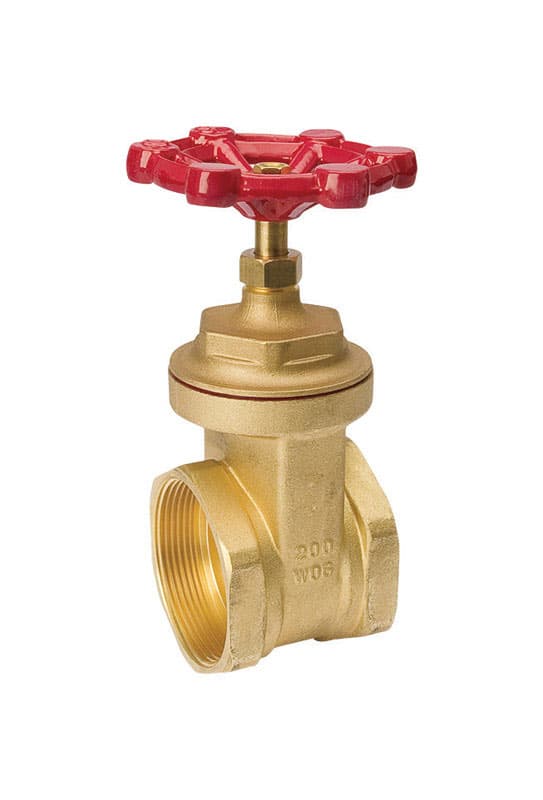 BK Products ProLine 4 in. FIP Brass Gate Valve - 100-011 - Plumbing Fittings and Supports  sku 100-011