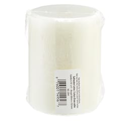 Candle-Lite White Saltwater Lotus Scent Pillar Candle
