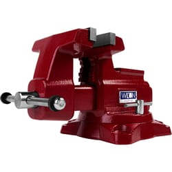 Wilton 6.5 in. Cast Iron Utility Bench Vise 360 deg Swivel Base