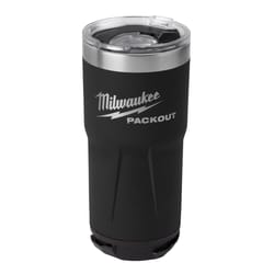 Milwaukee Packout 20 oz Black Double Wall Tumbler