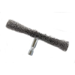 Forney 4 in. Wire Wheel Brush Metal 6000 rpm 1 pc