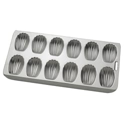 Harold Import 8 in. W X 15-3/4 in. L Madeleine Pan Silver