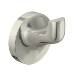 Design House Brushed Silver Nickel Alta Bay Robe Hook 1 pk