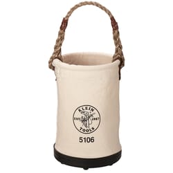 Klein Tools 9 in. W X 14 in. H Canvas Tool Bucket 1 pocket Beige 1 pc