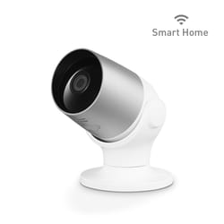 Globe Electric Wi-Fi Smart Home Plug-in Indoor and Outdoor Smart-Enabled Security Video Camera