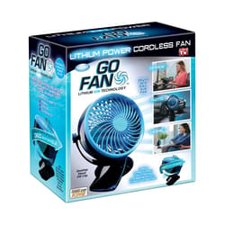 Go Fan Cordless Rechargeable Fan Plastic 1 pk