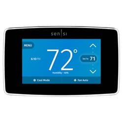Sensi Built In WiFi Heating and Cooling Touch Screen Smart-Enabled Thermostat
