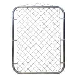 Yardlink 46 in. H X 3 ft. L Galvanized Steel Walk Gate